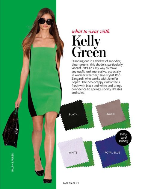 Instyle Color Crash Course, Colour Combinations Fashion, Mode Tips, Color Combinations For Clothes, Sporty Dress, Amal Clooney, Fashion Vocabulary, Instyle Magazine, Colour Combo