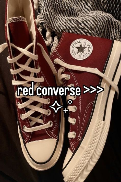 #whisper (mine) #shoes #converse #colors 🎧red, converse, shoes, aesthetic, is a NEED Converse Aesthetic, Cute Converse, Converse Red, Red Converse, Leather High Tops, Aesthetic Shoes, Swag Shoes, Converse Sneakers, Sneakers Men Fashion