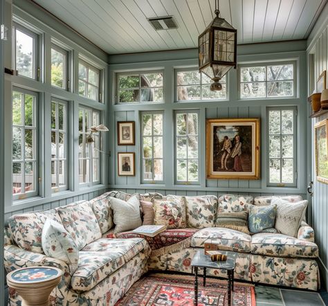 The Future of Interior Design + Artificial Intelligence - The Glam Pad Grandmellinial Living Room, Traditional Sunroom, Dream Entryway, Parma Gray, Garage Suite, Farmhouse Sunroom, Parisian Decor, Sunroom Ideas, Glam Pad