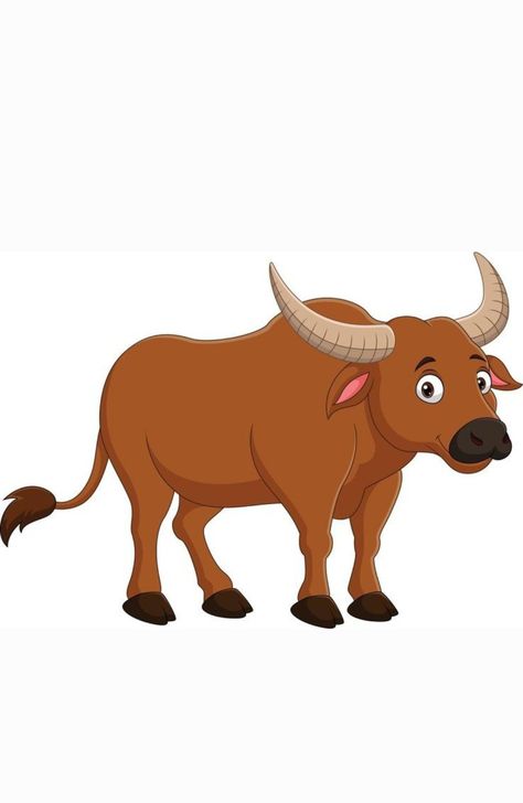 Carabao Cartoon, Free Cartoon Characters, Farm Clipart, Free Cartoons, Cartoon Images, Kids Activities, Cartoon Characters, Activities For Kids, Coloring Books