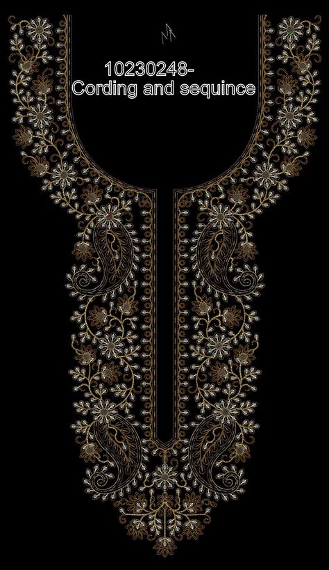 Embroidery Kurti Design, Embroidery Kurti, Telegram App, Gala Design, New Embroidery Designs, Design Pattern Art, New Embroidery, Kurti Design, Border Embroidery Designs