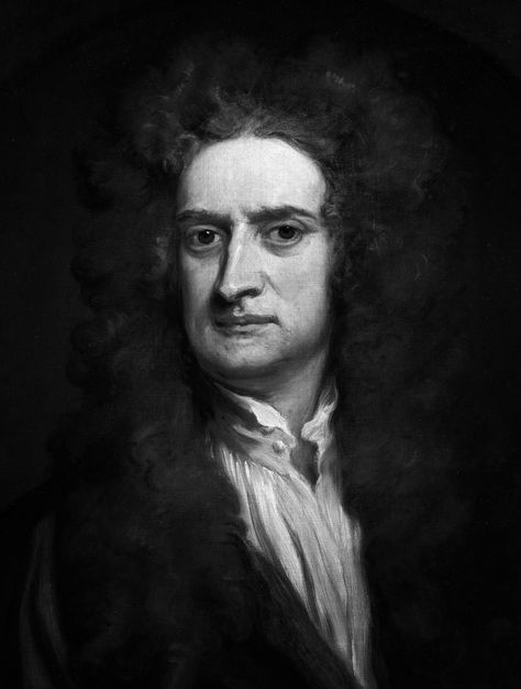 Genius People, Sir Isaac Newton, Nostalgic Photos, Great Thinkers, Isaac Newton, Red Flags, Editorial Illustration, Pink Floyd, Graphic Poster