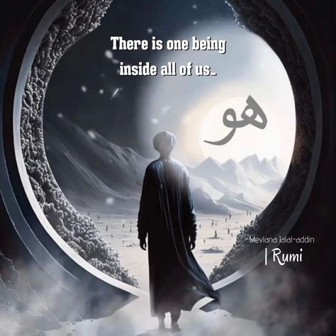 ~Wisdom of Rumi~ on Instagram: "#Rumi (R.a)" Sufi Pics, Rumi Quotes Soul Spirituality Wisdom, Sufi Images, Islamic Science, Molana Rumi, Quotes Rumi, Warrior Of The Light, Rumi Quotes Soul, Note Making