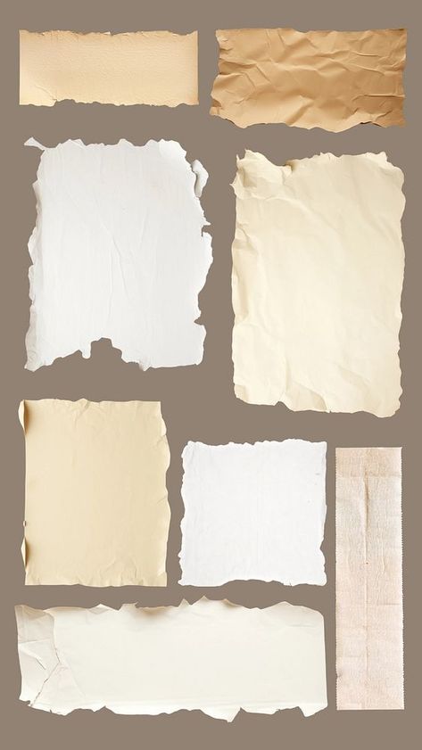 Editable torn paper design element set | premium image by rawpixel.com / Adjima Line Paper Aesthetic, Vintage Designs For Scrapbook, Nid Drawings, Torn Paper Aesthetic, Graphic Elements Design, Vintage Design For Scrapbook, Torn Paper Design, Ripped Paper Texture, Torn Paper Effect