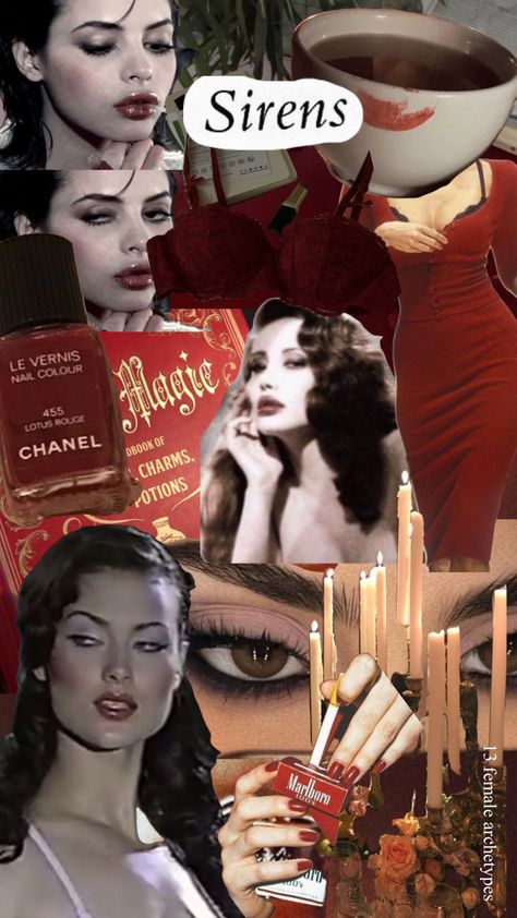 #13femalearchetypes #siren #sireneyes #sirenaesthetic Siren Archetype Aesthetic, The Siren Archetype, Siren Archetype, The Siren, Classic Films, Sirens, Detective, How To Become, Lips