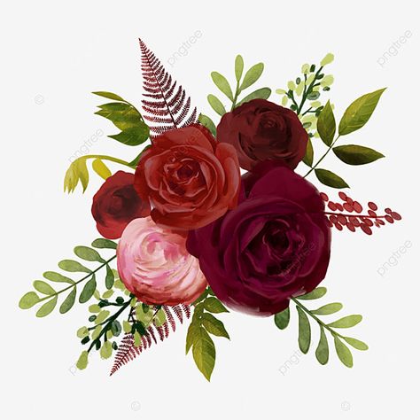 rose,flowers,plant,wedding,leaf,watercolor,burgundy Dino Bebe, Maroon Flowers, Burgundy Wedding Flowers, Plant Wedding, Plant Png, Wedding Borders, Leaf Watercolor, Wedding Flower Design, Rosé Png