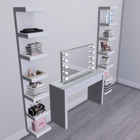 Sims 4 Cc Vanity Set, Sims 4 Smart Mirror, Ts4 Vanity Cc, Sims 4 Makeup Table Cc, Sims 4 Vanity Mirror, Sims4cc Furniture Sets, Sims 4 Cc Makeup Furniture, Sims 4 Cc Furniture Vanity, Sims 4 Cc Makeup Desk