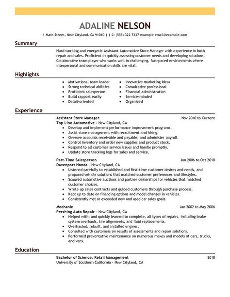 Professional Summary, Manager Resume Examples, Sales Resume Examples, Resume Summary Examples, Accountant Resume, Resume Objective Examples, Sales Resume, Resume Professional, Job Description Template