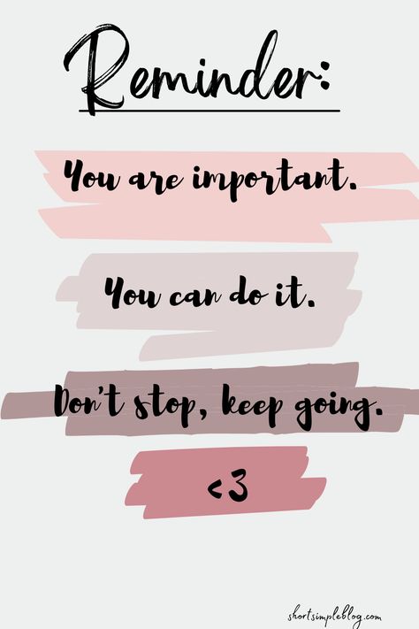 You are important. You can do it. Don't stop, keep going. Consistency is key! Find ways to stay motivated and keep taking steps towards your life goals. #reminder #affirmations #selflove #keepgoing Consistency Aesthetic, Reminder Affirmations, Yoga Captions, Hugot Quotes Tagalog, Consistency Quotes, Aesthetic Corner, Girly Thoughts, Quotes Tagalog, Ways To Stay Motivated