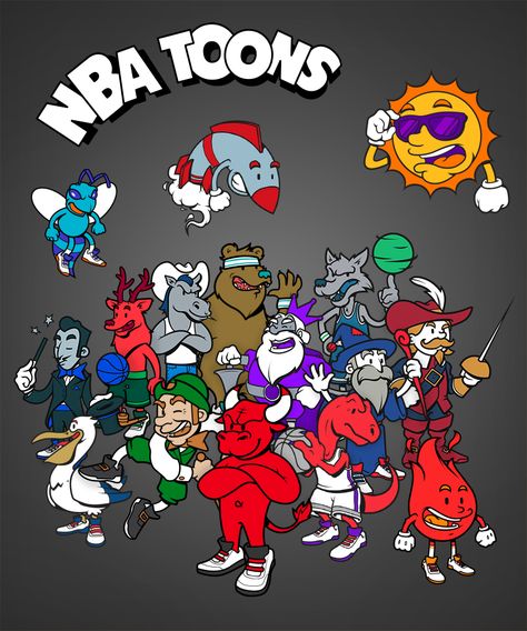 NBA logo designs as cartoon character Nba Artwork, Basketball Memes, Nba Basketball Art, Bola Basket, Nba Art, Basketball Photography, Nba Sports, Nba Wallpapers, Nba Logo