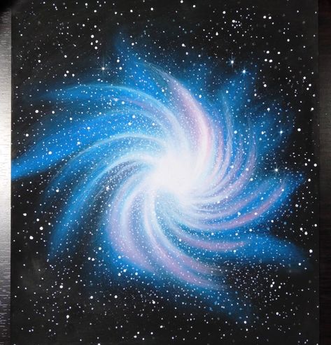 Oil Pastel Galaxy Art, Oil Pastel Space Art, Galaxy Oil Pastel, Drawing Galaxy, Galaxy Art Painting, Art Homeschool, Galaxy Drawings, Chalk Pastel Art, Pastel Galaxy