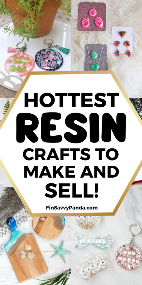 Easy Resin Crafts, Crafts For Adults To Sell, Profitable Crafts, Epoxy Resin Diy, Resin Crafts Tutorial, Diy Resin Projects, Dollar Tree Finds, Resin Jewelry Diy, Crafts For Adults