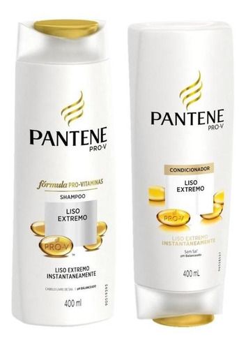 Kit C/ Shampoo + Condicionador Pantene Liso Extremo 400 Ml Pantene Shampoo, Pantene Pro V, Shampoo Bottles, Shampoos, Skin Cream, Macallan Whiskey Bottle, Glow Up?, Better Life, Whiskey Bottle