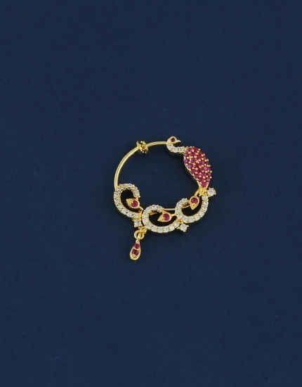 Latest Nose Ring Designs, Sania Mirza, Bridal Nose Ring, Nose Ring Jewelry, Rajputi Jewellery, Diamond Nose Ring, Nose Pins, Indian Jewelry Earrings, New Gold Jewellery Designs