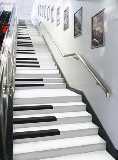 Piano Stairs China Barndominium Stairs, Subway Stairs, Piano Stairs, درج السلم, Desain Furnitur Modern, Metal Barn, Stair Case, Building Homes, Barn Homes