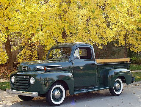 1948 Ford pickup truck 1948 Ford Pickup, 1948 Ford Truck, Ford F1, Trucks Ford, Vintage Pickup, Muscle Truck, Maine Cottage, Vintage Pickup Trucks, Train Truck