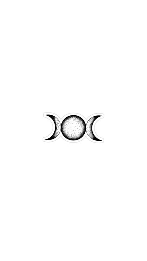 Triple Moon Symbol Tattoo, Double Moon Tattoo, Triple Moon Tattoo Design, Moon Tattoo Simple, Triple Goddess Tattoo, Triple Moon Tattoo, Shading Tattoo, Tattoo Shading, Moon Symbols