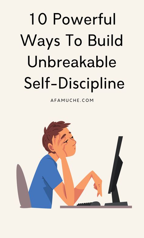 Practicing Self Discipline, How To Be In Discipline, How To Build Good Habits, How To Disiplin Yourself, How To Gain Self Discipline, Learning Self Discipline, How To Develop Discipline, Self Discipline Tips How To Build, How To Self Discipline Yourself