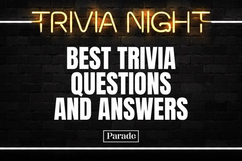 Best Trivia Questions And Answers, Jeopardy Game Questions And Answers, Trivia Questions And Answers For Adults, Fun Trivia Questions And Answers, Free Trivia Questions, Trivia Night Questions, Trivia Questions For Adults, Trivia Categories, Trivia Quiz Questions