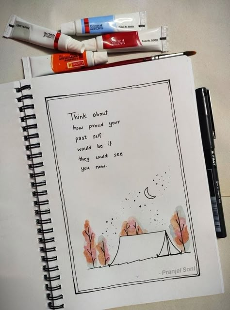 Journal Quotes With Drawing, Quotes Drawing Doodles, Quotes Scrapbooking Ideas, Aesthetic Drawings With Quotes, Quote Journal Page, Easy Journal Drawings, Aesthetic Quotes For Journal, Doodle Quotes Inspirational, Cute Sketches Doodles Art Journals