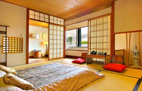 Hotel Kabuki - cool and unusual hotels in San Francisco, California, USA Bedroom Japanese Style, Japanese Bedroom Design, Styled Bedroom, Japanese Style Bedroom, Modern Japanese Interior, Japanese Bedroom, Japanese Home Design, Sweden House, Japanese Style House