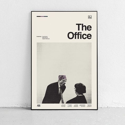 Posters • Instagram Sandgrain Studio, The Office Poster, 21 Days Of Prayer, Midcentury Modern Art, Prison Mike, Interior Design Wall Art, Home Hallway, Office Poster, Modern Art Print