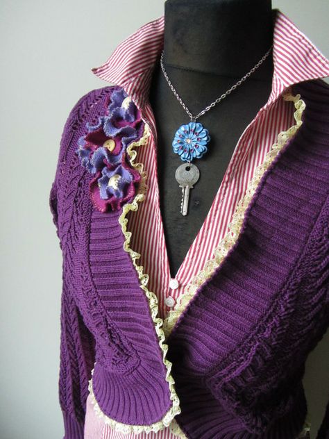 Lace cardigan pattern