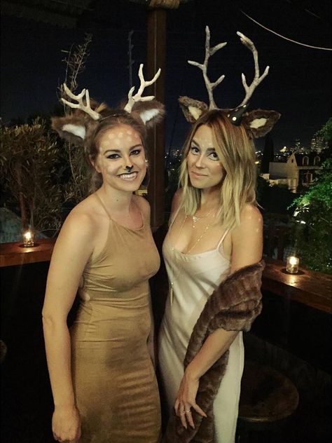 Lauren Conrad **                                                                                                                                                                                 More Couples Costumes Scary, Halloween Costumes Last Minute, Costumes Last Minute, Deer Halloween Costumes, Costume Couples, Costumes Scary, Kostum Halloween, Best Couples Costumes, Deer Costume