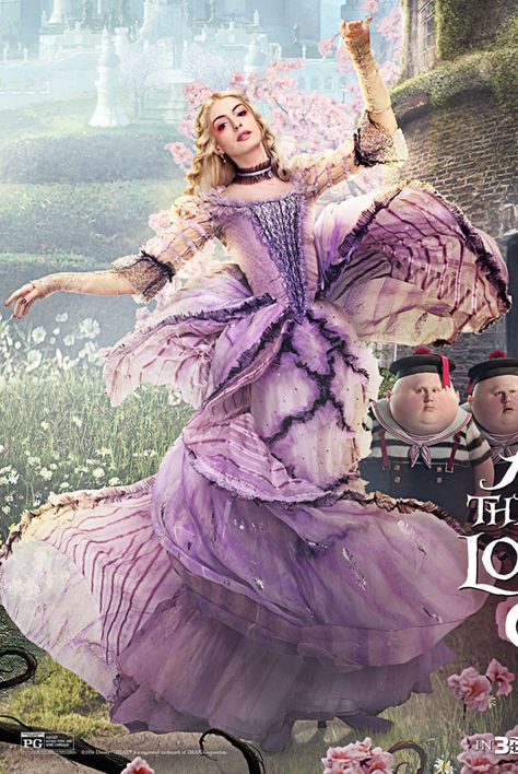 The White Queen, Alice Through the Looking Glass Taustakuva Iphone Disney, Queen Alice, Colleen Atwood, White Queen, Movie Costumes, Through The Looking Glass, Marchesa, Mad Hatter, Tim Burton