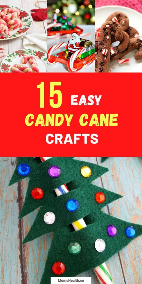 Candy Cane Snowman, Candy Cane Jesus Craft, Candy Cane Reindeer Craft For Kids, Candy Cane Art For Toddlers, Candy Cane Reindeer Craft, Candy Cane Crafts Christmas, Christmas Candy Decorations Diy, Crafts With Candy Canes, Candy Cane Christmas Decorations Diy