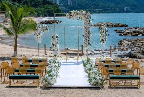 10 Best Wedding Packages and Venues in Puerto Vallarta for 2024 Jamaican Wedding, Cancun All Inclusive, Puerto Vallarta Wedding, Oceanfront Wedding, Paradise Wedding, All Inclusive Wedding Packages, All Inclusive Wedding, Gazebo Wedding, Destination Wedding Photos