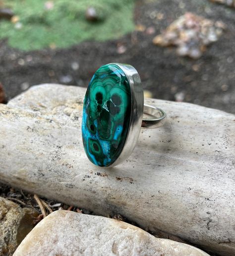 Custom made Malachite Chrysocolla ring for Mindy S Chrysocolla Ring, Wardrobe Inspiration, Custom Made, Wardrobe, Ring, Pins