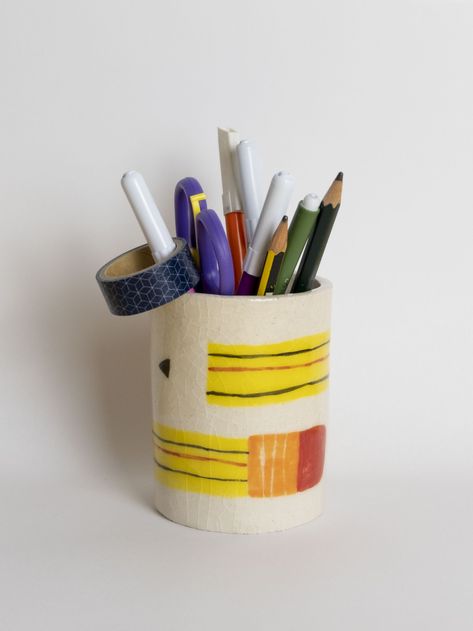 Ceramic Pen Holder, Ceramic Pencil Holder, Ceramic Pencil, Cup Handmade, Pencil Cup, Cup Ceramic, Mug Handmade, Office Desk Decor, Stoneware Ceramics