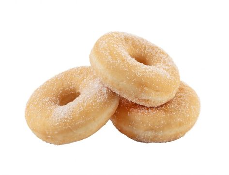 White Backround, Plain Bagel, Photo Cutout, Sugar Donut, Peach Rings, Gummy Candy, I Love Food, Premium Photo, Love Food