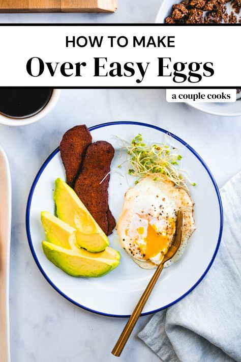 Easy Eggs Recipes, Breakfast Ideas Vegetarian, Vegetarian Recipes Dairy Free, Over Medium Eggs, Egg Breakfast Ideas, Easy Oatmeal Bars, Fried Egg Breakfast, Recipes Eggs, Eggs Fried