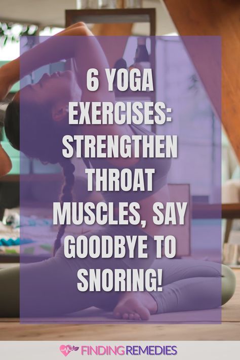 🧘‍♀️ Strengthen your throat muscles with these 6 yoga exercises to reduce snoring! 😴💪 Say goodbye to those loud nights and find remedies for a peaceful sleep. 💤✨ #ExercisesToStrengthenThroatMuscles #YogaForSnoring #SnoringRemedies #SleepBetter #GoodbyeSnoring #HealthyLiving #NaturalRemedies #WellnessTips #HealthyHabits #FindingRemedies 🌙🌟 Exercises To Stop Snoring, Stop Snoring Exercises, Stop Snoring Immediately, Snoring Remedies Woman, Stop Snoring Remedies, Snoring Exercises, Natural Snoring Remedies, Yoga Breathing Techniques, Yoga Mudras