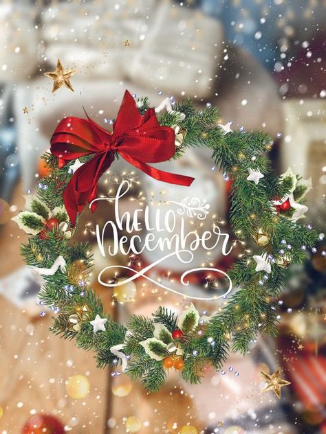 Welcome December Quotes, Wallpapers For Christmas, Hello December Images, Welcome December, December Quotes, Stylish Tips, Merry Christmas Wallpaper, Happy December, Hello December