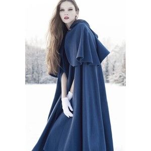 Through the Garden Gate The Good Stuff Guide Billowing Cloak, Wedding Cloak, Mori Girl, Fantasy Clothing, Fantasy Fashion, Cloak, Winter Snow, Simply Beautiful, Costume Design