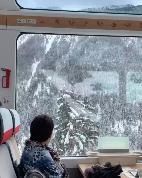 Christmas Joy 🎄 on Instagram: "Amazing train rides in Swiss winter 🇨🇭❄️✨ - - 🇨🇭@swissglory_🇨🇭 🇨🇭@swissglory_🇨🇭 - 🚩️Location(s): 1. Glacier Express 2. Glacier Express 3. GlacierExpress — — 📸 by @itsmekarinamariia (TikTok) @helenowen (TikTok) @goldbergh.official (TikTok) — — #switzerland_destinations #discoverswitzerland #thebeautifulswitzerland #switzerlandtrip #switzerlandtourism #switzerlandtattoo #genevaswitzerland #bestofswitzerland #switzerland_bestpix #switzerland_vacations #unlimitedswi Switzerland Train, Switzerland In Winter, Best Of Switzerland, Glacier Express, Switzerland Destinations, European Winter, Top Honeymoon Destinations, Switzerland Tourism, Switzerland Hotels