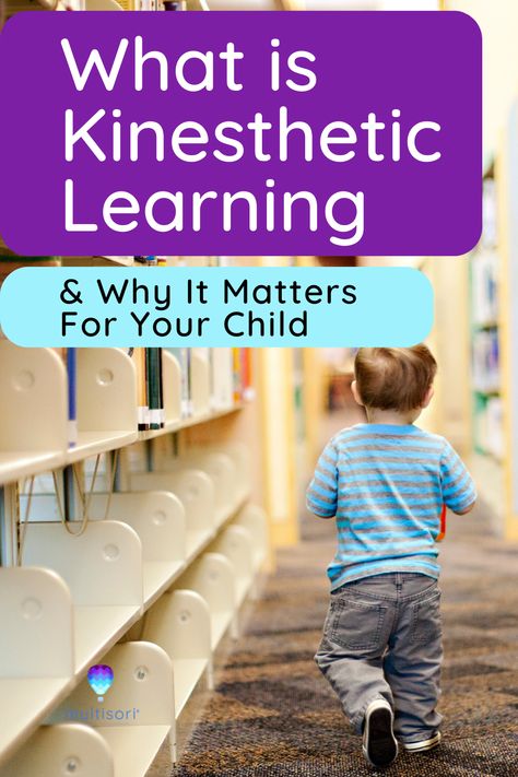 Curious about your child's learning style? Kinesthetic learning are learners who flourish when they are active: moving, touching and doing. Kinesthetic learners are happiest - and learn the most - when physical activity is involved. Learn more about the benefits of kinesthetic learning, why it matters, and its role in Montessori Method. Kinesthetic learning and Montessori go hand-in-hand! Kinesthetic Learning Activities, Kinesthetic Learning Style, Montessori Science, Kinesthetic Learning, Montessori Method, Montessori Practical Life, Montessori Preschool, Children Learning, Montessori Education