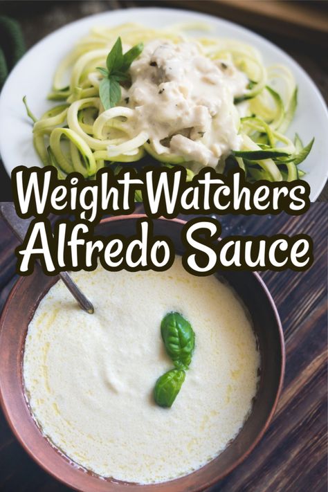 Weight Watchers Alfredo Sauce, Low Calorie Alfredo Sauce, Alfredo Sauce Recipe Easy Heavy Cream, Low Fat Alfredo Sauce, Alfredo Sauce Recipe Without Heavy Cream, Weight Watchers Shrimp, Alfredo Sauce Easy, Weight Watchers Pasta, Weight Watchers Meals Dinner