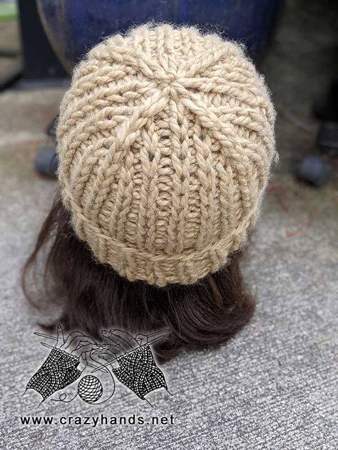 Bulky Hat Pattern, Knit Bulky Hat Pattern, Bulky Yarn Knit Patterns, Bulky Knit Hat Pattern, Bulky Knit Hat, Knitted Hat Patterns Free Women, Heart Hats, Chunky Hat Pattern, Mens Hat Pattern