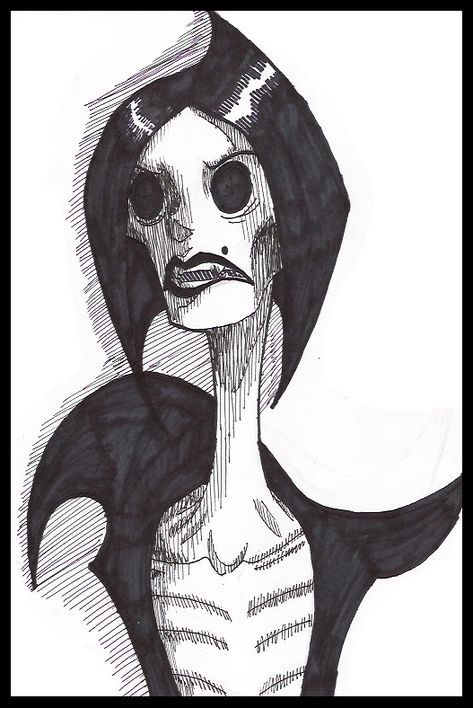 Tim Burton Drawings Style, Coraline Other Mother, Coraline Drawing, Tim Burton Drawings, Tim Burton Art Style, Coraline Art, Scary Drawings, Horror Drawing, Other Mother