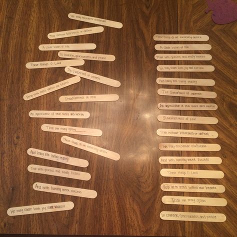 La Vie Bri || New Member Education - Use Popsicle sticks to practice remembering your sorority's creed.   Alpha Xi Delta at Purdue University // cred: Wrandi Carter New Member Educator Sorority Ideas, Sorority Bonding Activities, Sisterhood Ideas, Sorority Work Week, Sisterhood Retreat, Dads Weekend, Lesson Activities, Sorority Ideas, Alpha Sigma Tau