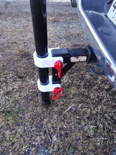 This item is a must-have for any ham radio enthusiast who wants to take their communication to the next level. The telescopic pole receiver hitch mounts allow for easy installation of popular ham radio antenna mast such as Spiderbeam, Sota beams, and Jaclite.  NOTE: These mounts can be used with a bed extender or adjustable ball mount hitch that can be found at Harbor Freight or make your own L mount from 2 inch square tubing. This listing is for the Plastic Mounts only, does NOT include any of Bed Extender, How To Clean Headlights, Ham Radio Antenna, Receiver Hitch, Telescopic Pole, Harbor Freight, All Band, Radio Antenna, Amateur Radio