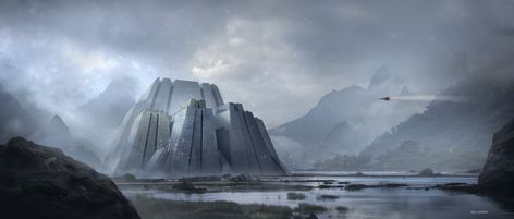 Jedi Temple, Max Duran on ArtStation at https://maxduran.artstation.com/projects/y5m69 Sith Temple Concept Art, Jedi Council, Star Wars Infographic, Jedi Temple, Jedi Art, Edge Of The Empire, Star Wars Planets, Village Map, Sci Fi Landscape