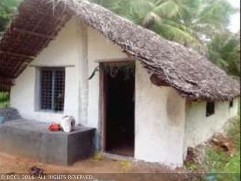 Want to build a sustainable house? Opt for a mud hut - The Economic Times Mud House Indian, House Indian, Mud Hut, Daman And Diu, Sustainable House, Mud House, Union Territory, Economic Times, Jammu And Kashmir