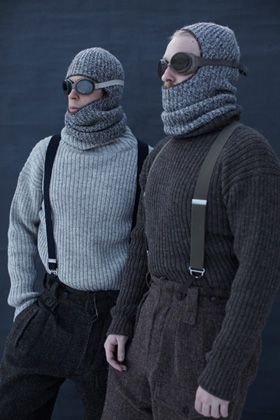 Nigel Cabourn, British Heritage, Knitted Wit, Summer Fashion Trends, Women's Sweaters, Men's Knit, Knitting Accessories, Mountaineering, Apparel Design