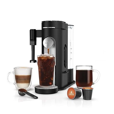 Ninja Coffee Maker, Iced Coffee Maker, Ninja Coffee, Coffee Concentrate, Single Serve Coffee Makers, Single Serve Coffee, Milk Alternatives, Espresso Makers, Specialty Coffee