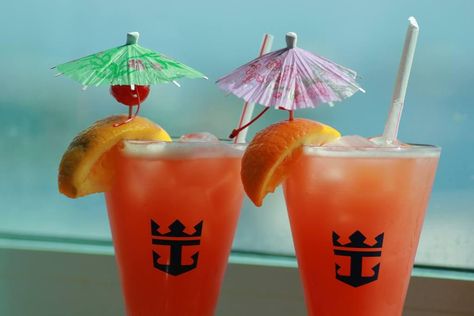 38 Royal Caribbean drink recipes perfect for any party | Royal Caribbean Blog Carribean Rum Punch, Caribbean Rum Punch Recipe, Drink Of The Day, Caribbean Drinks, White Sangria Recipe, Mango Daiquiri, Rum Punch Recipes, Liqueur Drinks, Royal Caribbean Cruise Lines